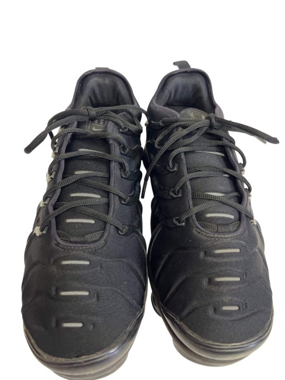 Nike Air VaporMax Plus Triple Black Men's Size 12 924453-004 Sneakers Gym Walk - Picture 3 of 11